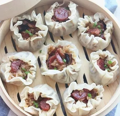 憶美食| 最有內(nèi)涵的燒賣，香菇臘腸燒賣